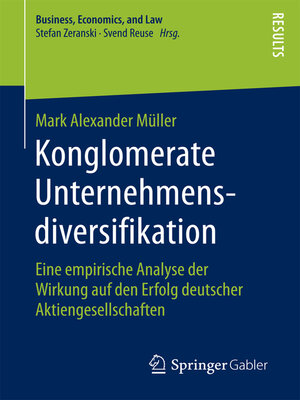 cover image of Konglomerate Unternehmensdiversifikation